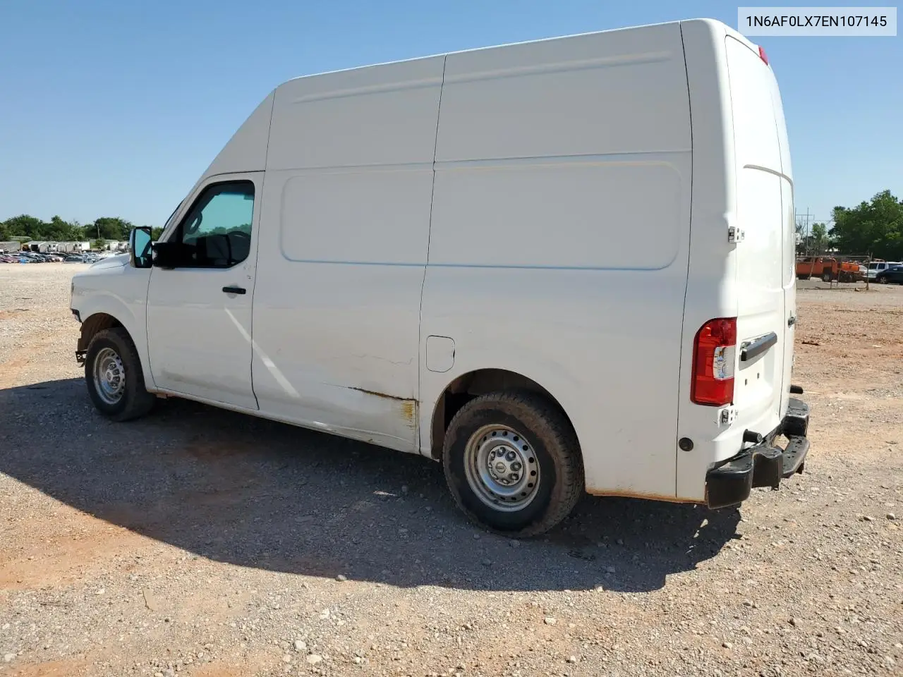 2014 Nissan Nv 2500 VIN: 1N6AF0LX7EN107145 Lot: 55305085