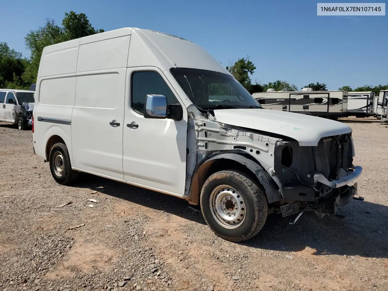 2014 Nissan Nv 2500 VIN: 1N6AF0LX7EN107145 Lot: 55305085