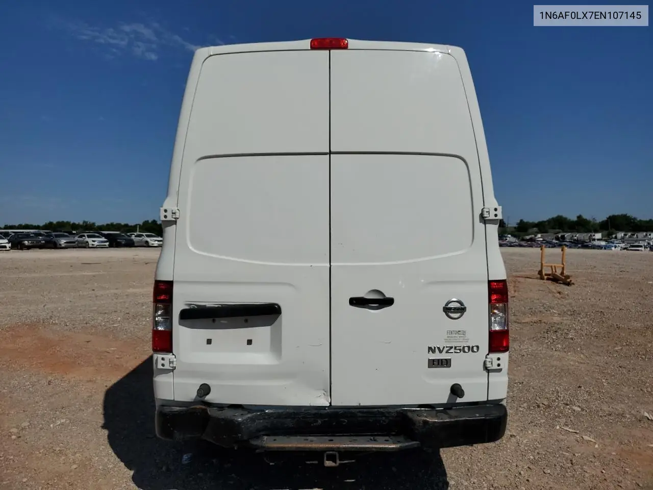 2014 Nissan Nv 2500 VIN: 1N6AF0LX7EN107145 Lot: 55305085