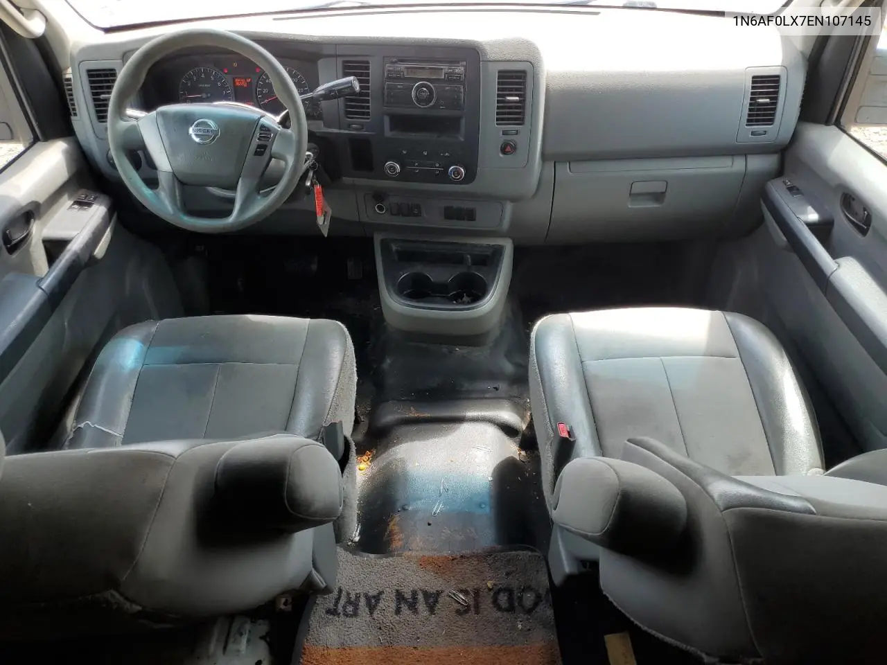 2014 Nissan Nv 2500 VIN: 1N6AF0LX7EN107145 Lot: 55305085