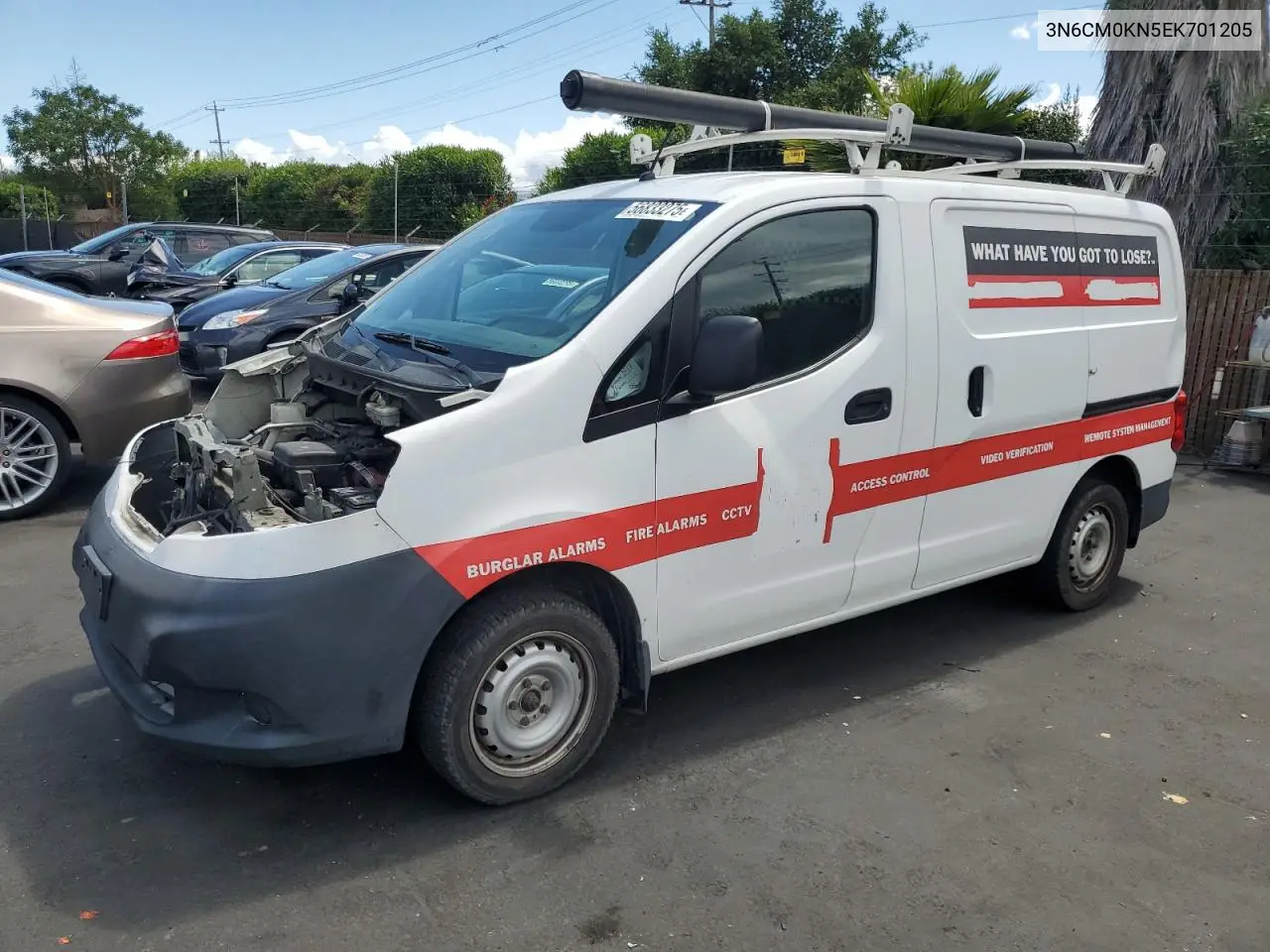 2014 Nissan Nv200 2.5S VIN: 3N6CM0KN5EK701205 Lot: 56833275