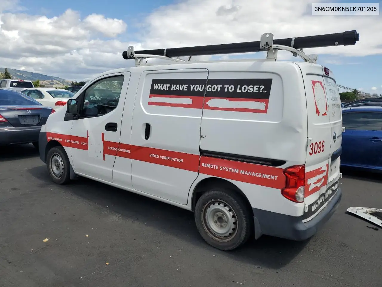 2014 Nissan Nv200 2.5S VIN: 3N6CM0KN5EK701205 Lot: 56833275