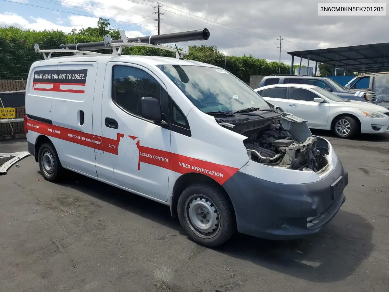 2014 Nissan Nv200 2.5S VIN: 3N6CM0KN5EK701205 Lot: 56833275