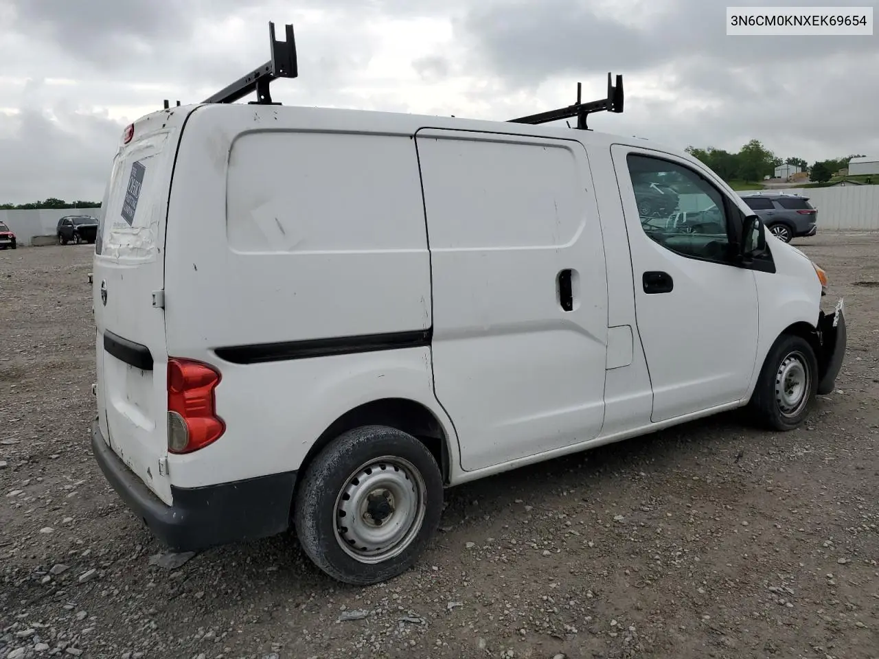 2014 Nissan Nv200 2.5S VIN: 3N6CM0KNXEK69654 Lot: 56954925