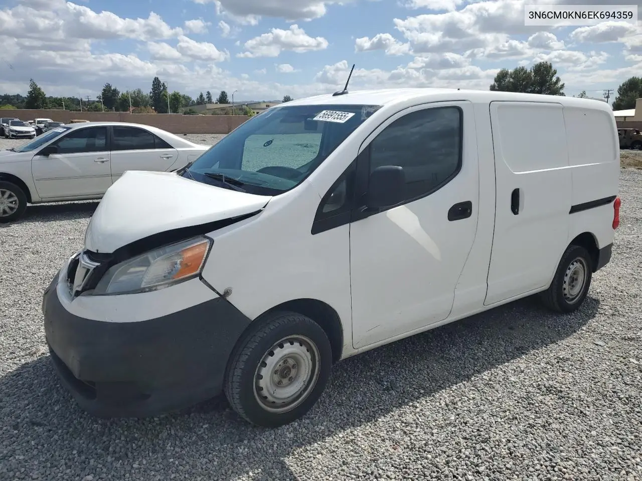 2014 Nissan Nv200 2.5S VIN: 3N6CM0KN6EK694359 Lot: 56991555