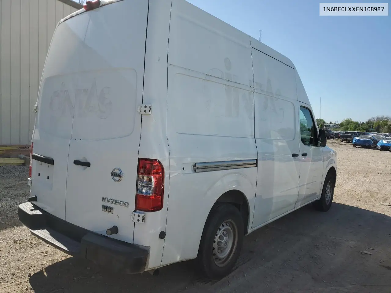 2014 Nissan Nv 2500 VIN: 1N6BF0LXXEN108987 Lot: 57050575