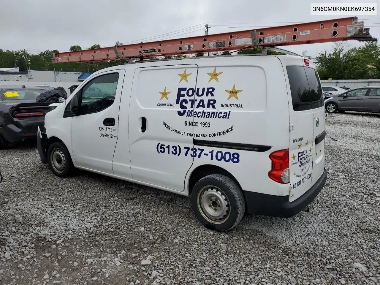 2014 Nissan Nv200 2.5S VIN: 3N6CM0KN0EK697354 Lot: 58219485