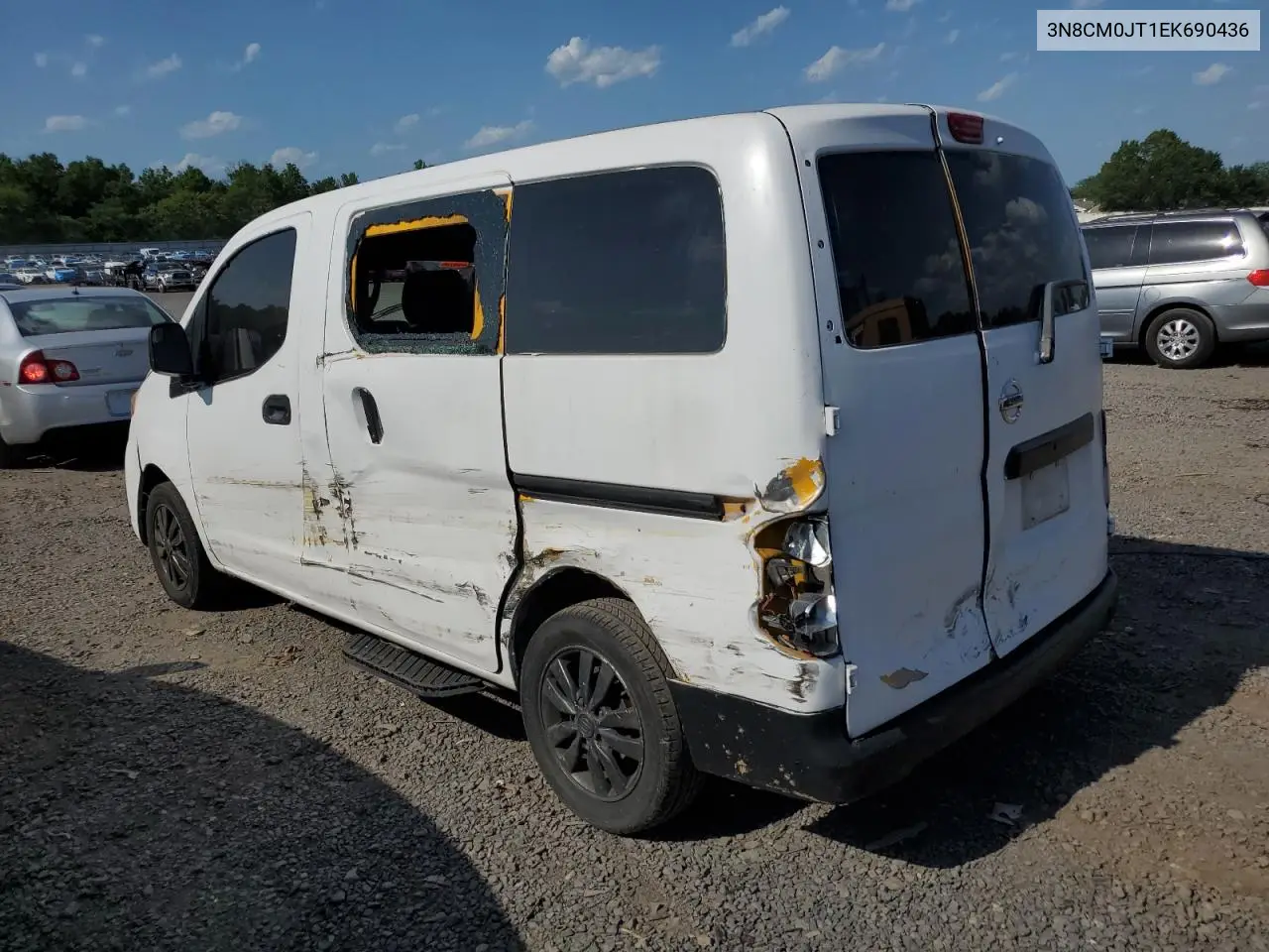 2014 Nissan Nv200 Taxi VIN: 3N8CM0JT1EK690436 Lot: 61601355