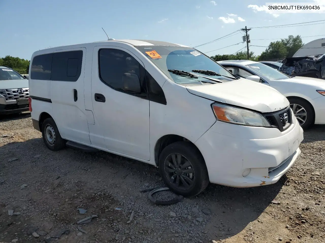 2014 Nissan Nv200 Taxi VIN: 3N8CM0JT1EK690436 Lot: 61601355