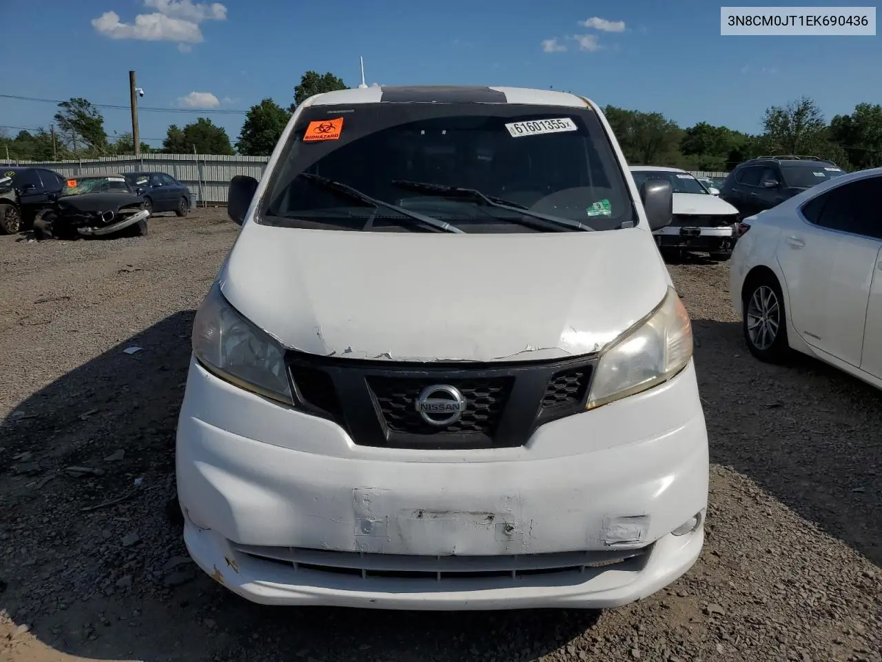 2014 Nissan Nv200 Taxi VIN: 3N8CM0JT1EK690436 Lot: 61601355