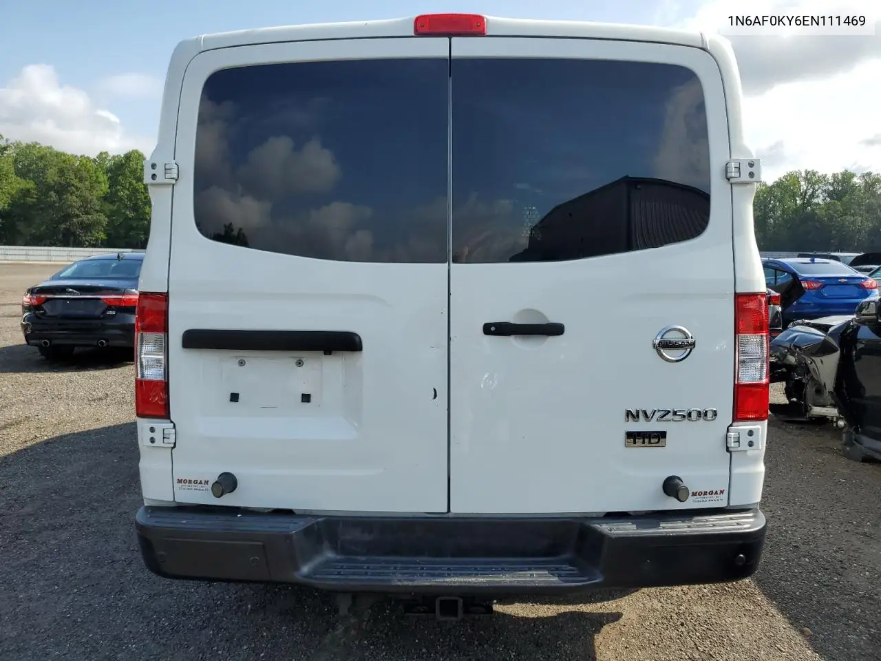 2014 Nissan Nv 2500 VIN: 1N6AF0KY6EN111469 Lot: 64207095