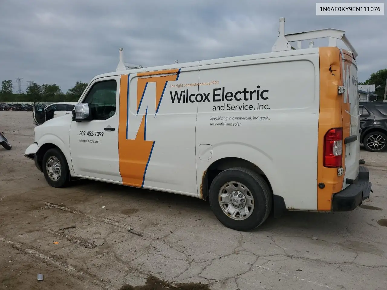 2014 Nissan Nv 2500 VIN: 1N6AF0KY9EN111076 Lot: 64652185