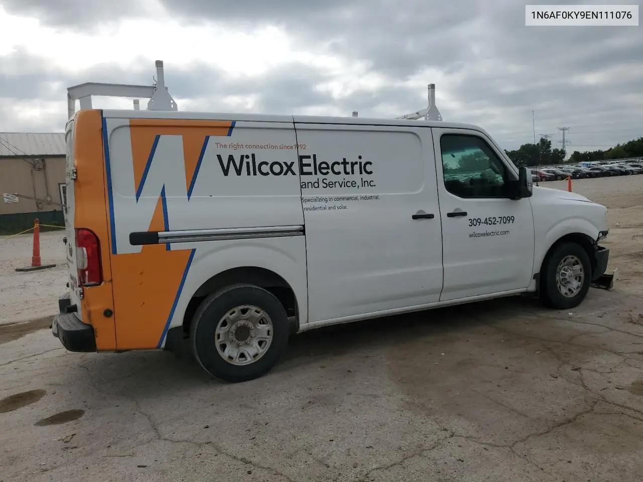 2014 Nissan Nv 2500 VIN: 1N6AF0KY9EN111076 Lot: 64652185