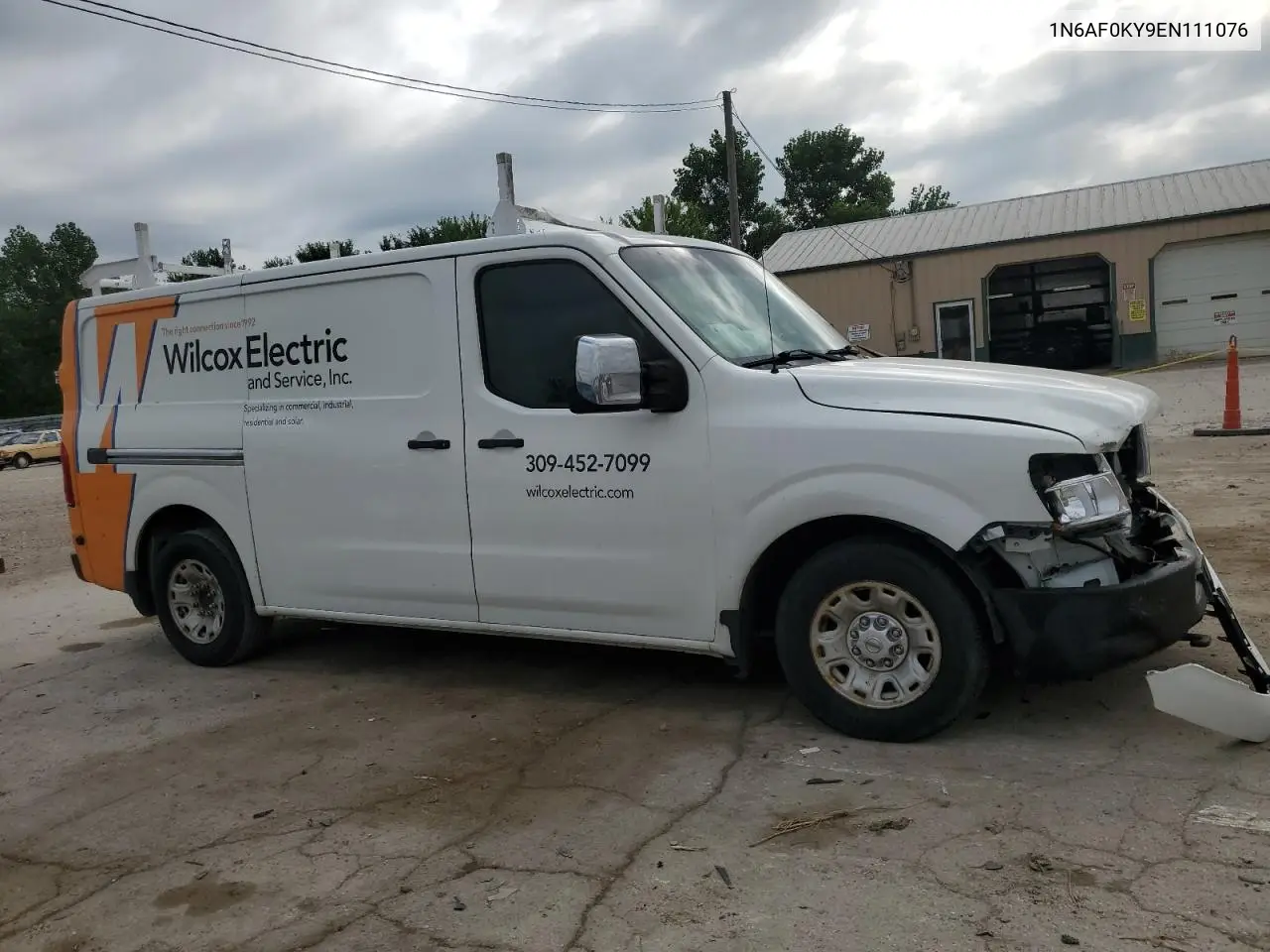2014 Nissan Nv 2500 VIN: 1N6AF0KY9EN111076 Lot: 64652185