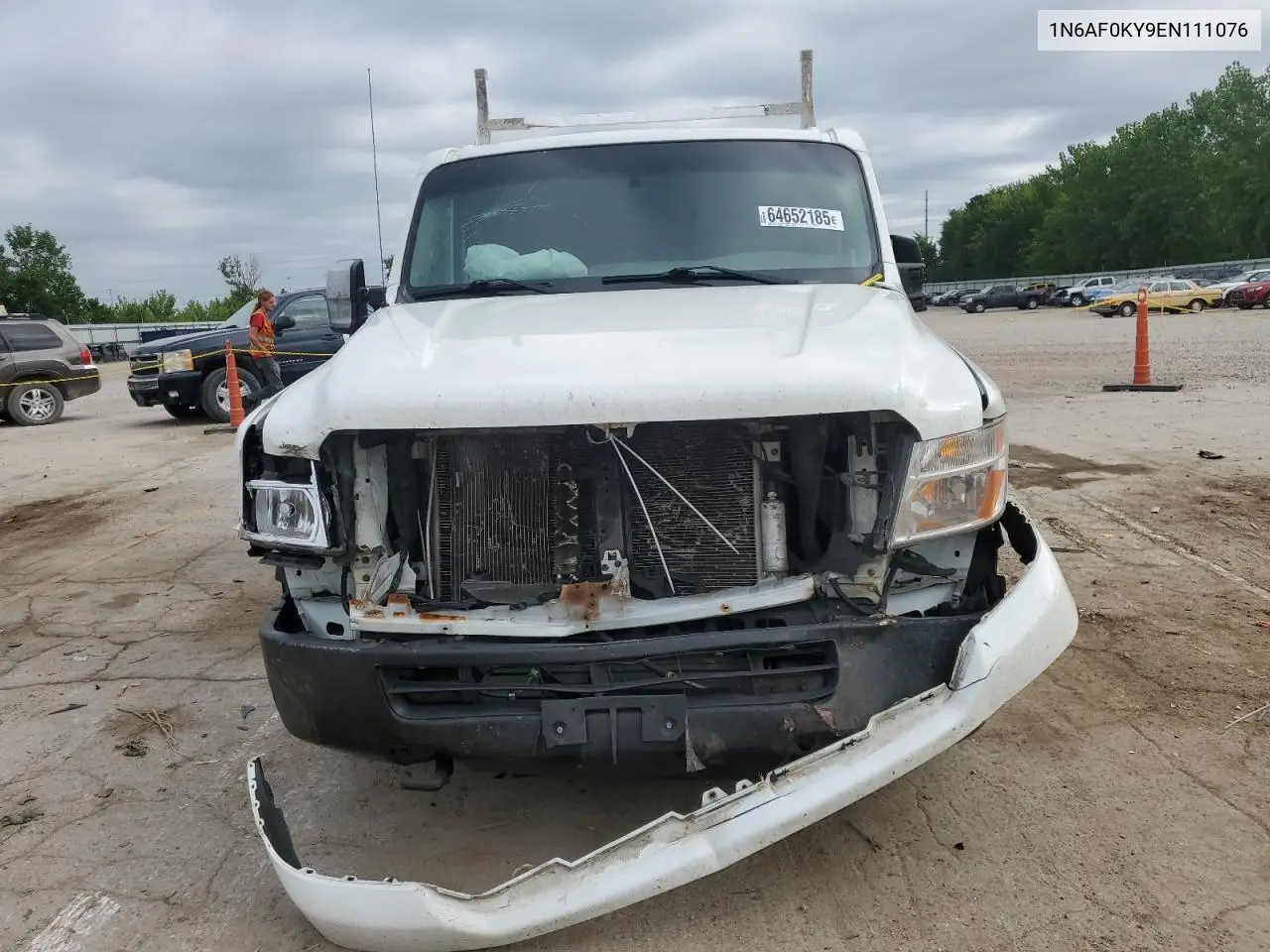 2014 Nissan Nv 2500 VIN: 1N6AF0KY9EN111076 Lot: 64652185
