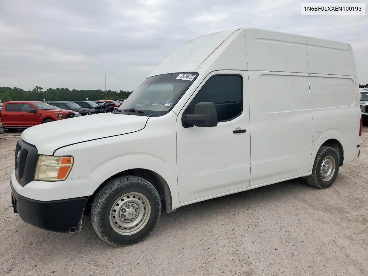2014 Nissan Nv 2500 VIN: 1N6BF0LXXEN100193 Lot: 65096795