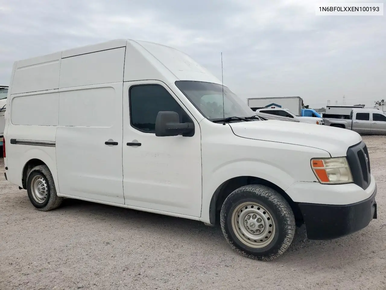 2014 Nissan Nv 2500 VIN: 1N6BF0LXXEN100193 Lot: 65096795