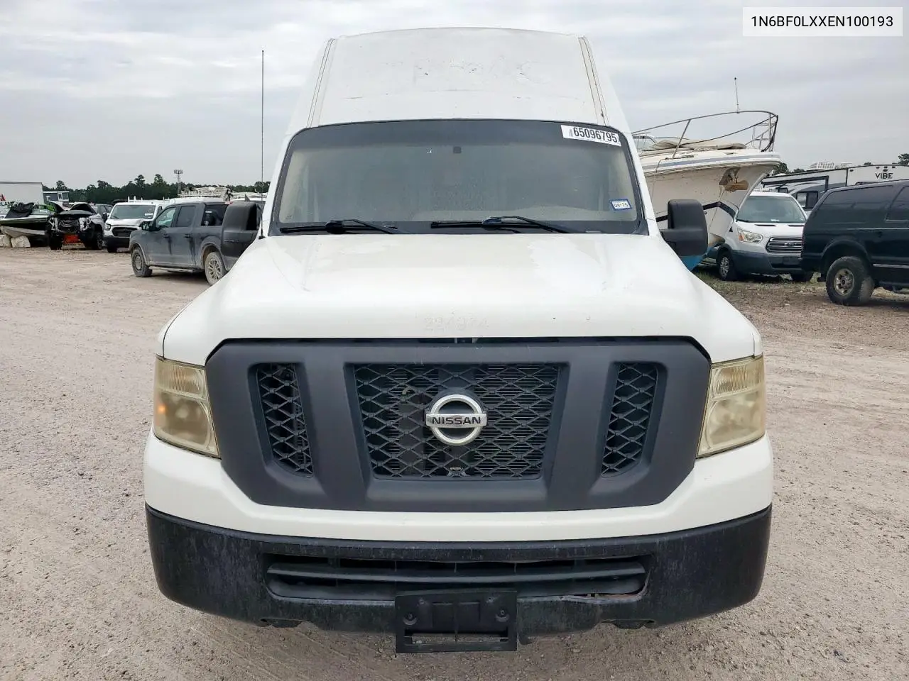 2014 Nissan Nv 2500 VIN: 1N6BF0LXXEN100193 Lot: 65096795