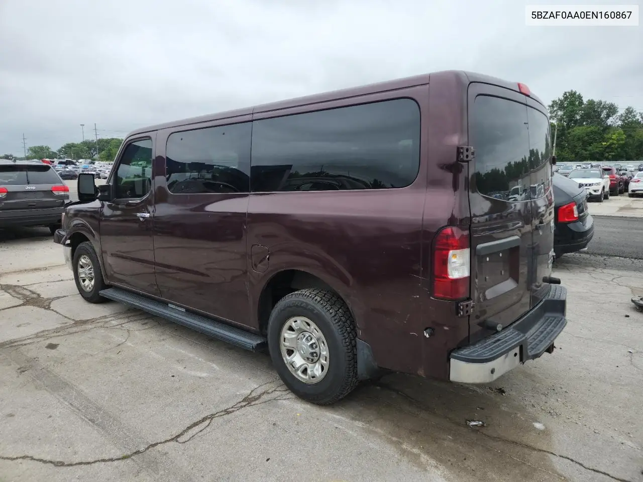 2014 Nissan Nv 3500 S VIN: 5BZAF0AA0EN160867 Lot: 65144305