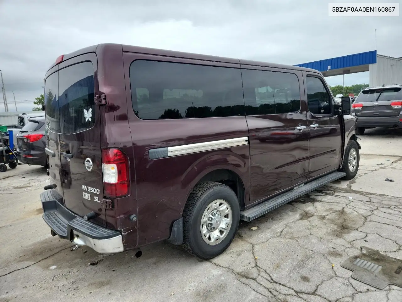 2014 Nissan Nv 3500 S VIN: 5BZAF0AA0EN160867 Lot: 65144305
