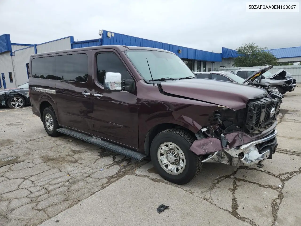 2014 Nissan Nv 3500 S VIN: 5BZAF0AA0EN160867 Lot: 65144305