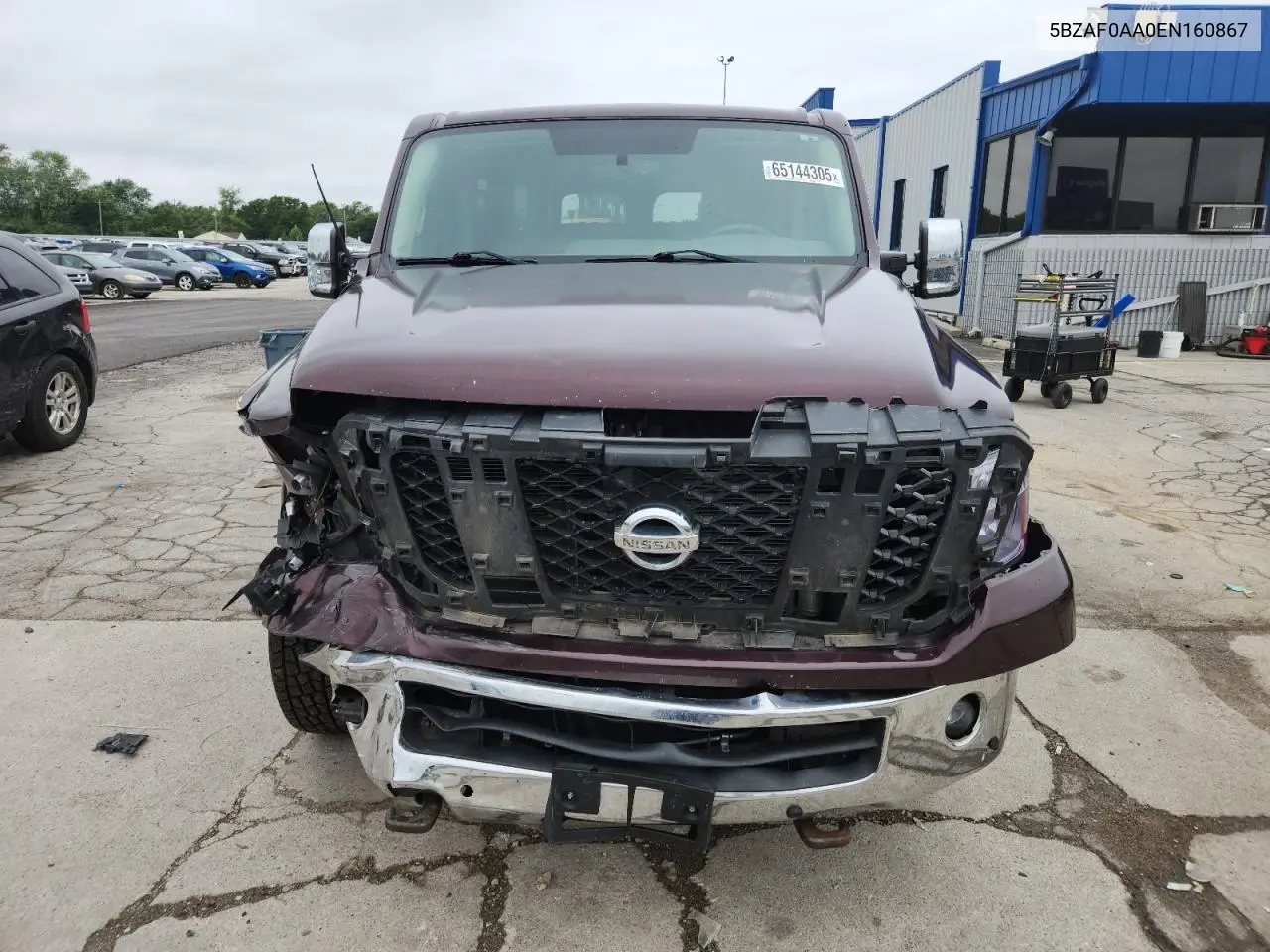 2014 Nissan Nv 3500 S VIN: 5BZAF0AA0EN160867 Lot: 65144305
