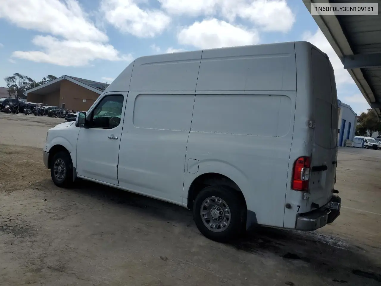 2014 Nissan Nv 2500 VIN: 1N6BF0LY3EN109181 Lot: 65302885