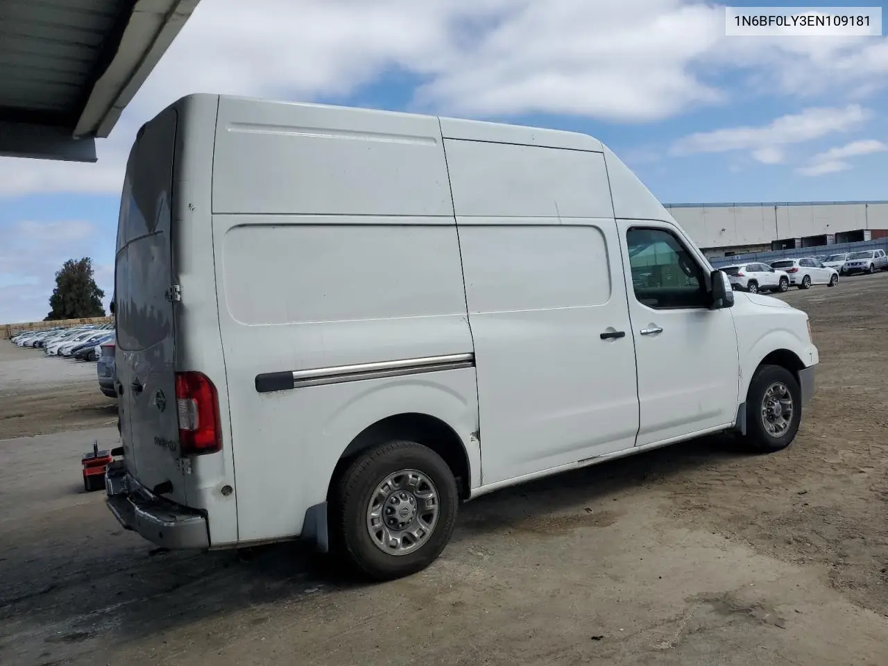 2014 Nissan Nv 2500 VIN: 1N6BF0LY3EN109181 Lot: 65302885