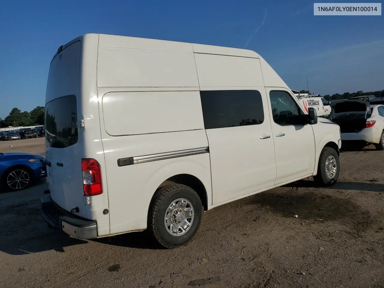 2014 Nissan Nv 2500 VIN: 1N6AF0LY0EN100014 Lot: 65519515