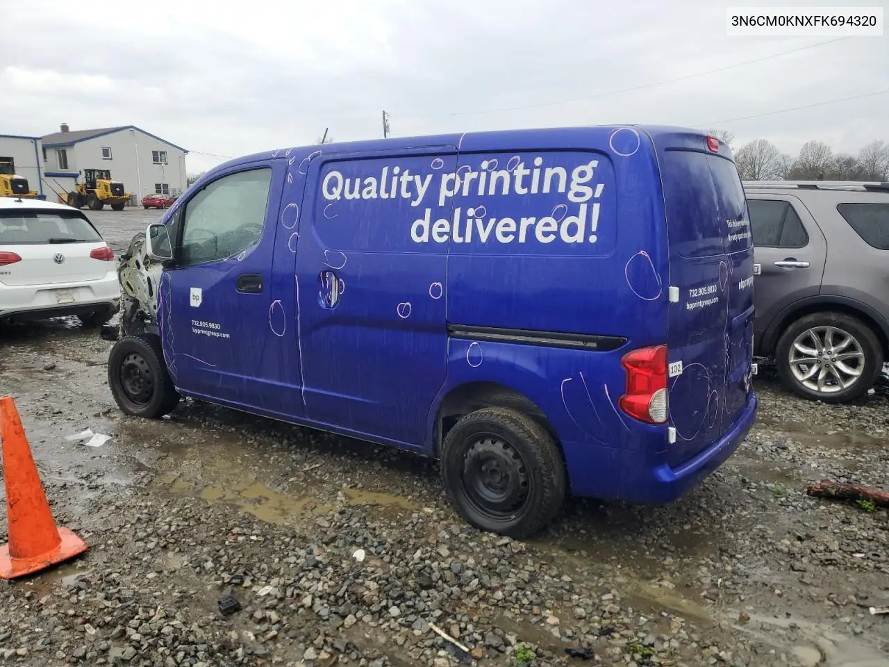 2015 Nissan Nv200 2.5S VIN: 3N6CM0KNXFK694320 Lot: 51171385