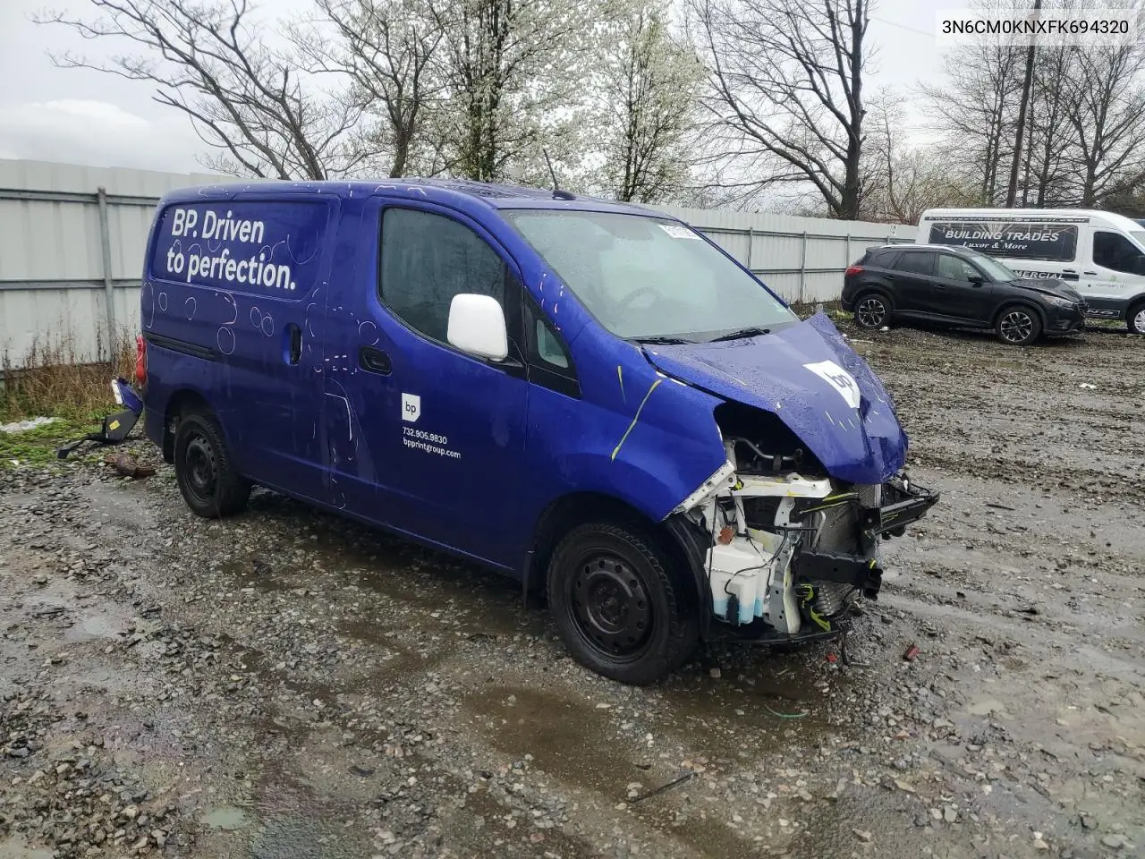2015 Nissan Nv200 2.5S VIN: 3N6CM0KNXFK694320 Lot: 51171385