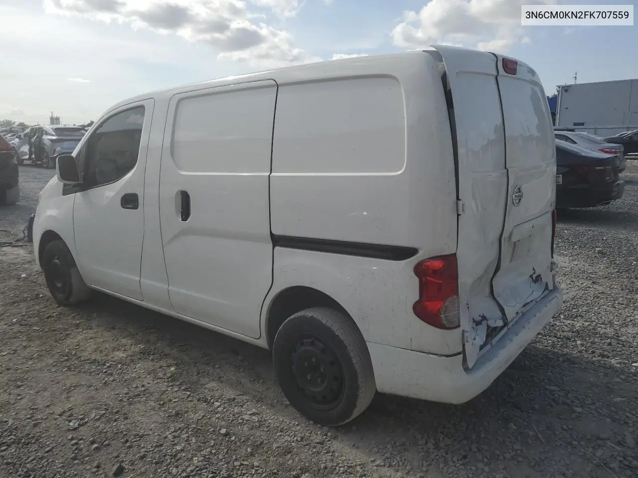 2015 Nissan Nv200 2.5S VIN: 3N6CM0KN2FK707559 Lot: 56383805