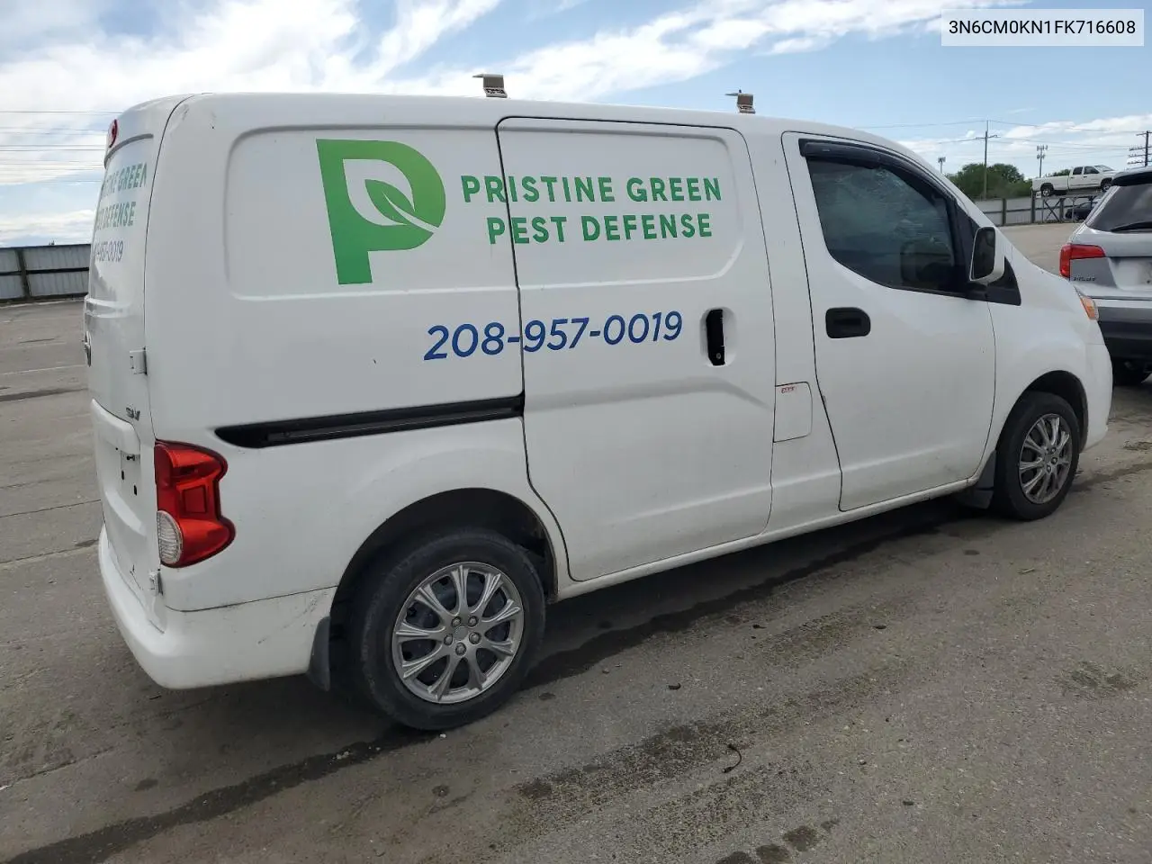 2015 Nissan Nv200 2.5S VIN: 3N6CM0KN1FK716608 Lot: 56581475