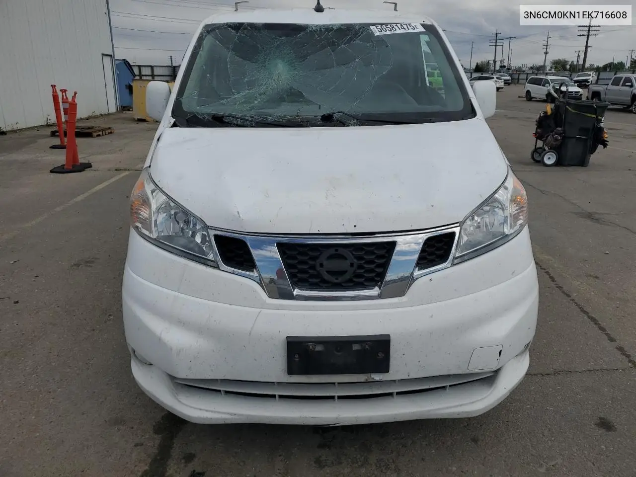 2015 Nissan Nv200 2.5S VIN: 3N6CM0KN1FK716608 Lot: 56581475