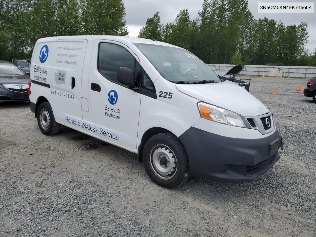 2015 Nissan Nv200 2.5S VIN: 3N6CM0KN4FK716604 Lot: 56957585
