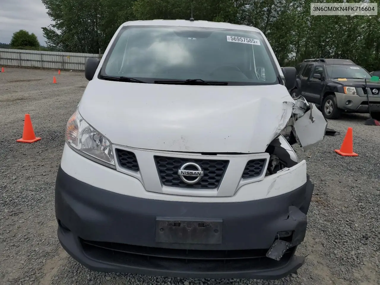 2015 Nissan Nv200 2.5S VIN: 3N6CM0KN4FK716604 Lot: 56957585