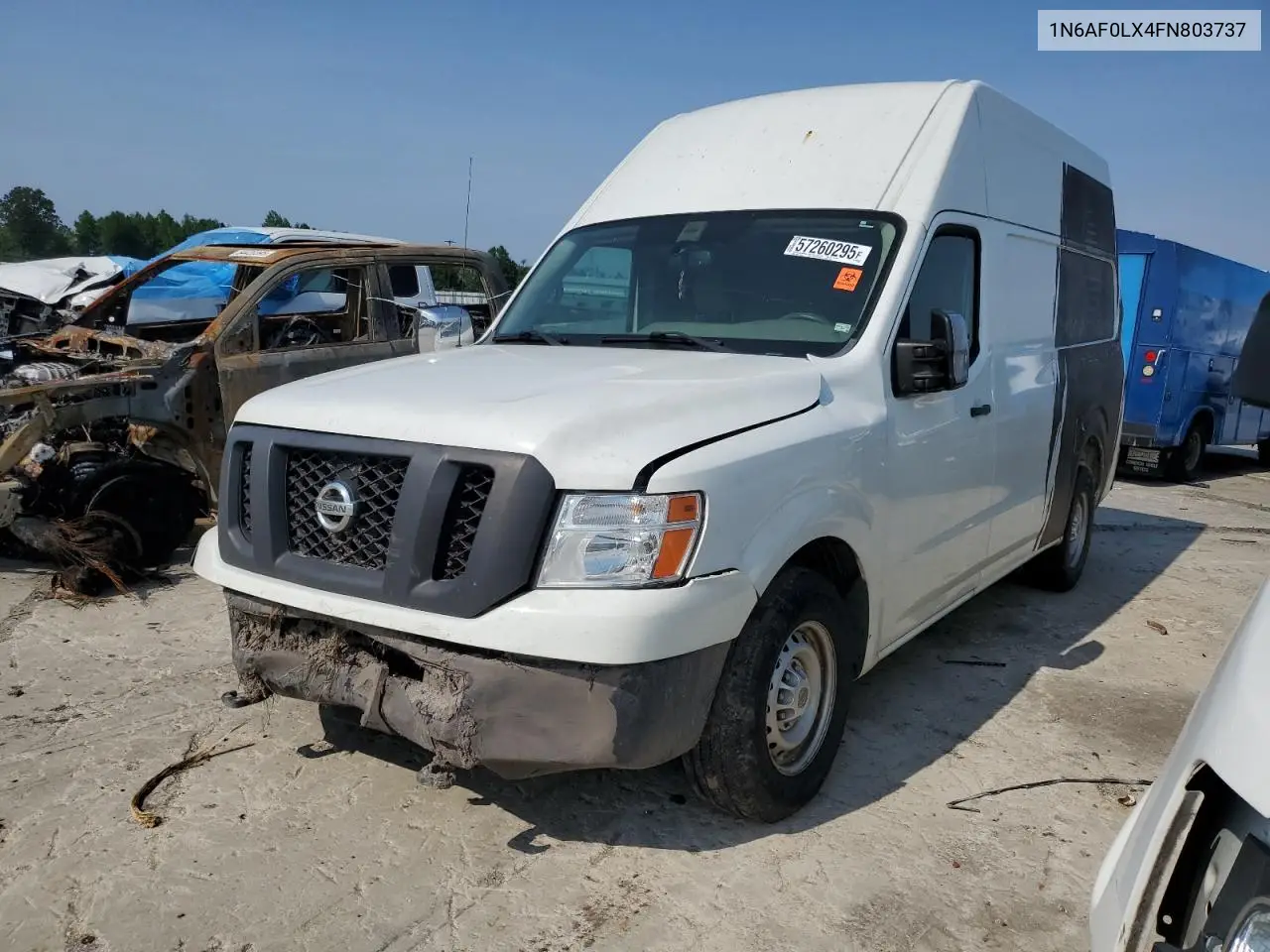 2015 Nissan Nv 2500 VIN: 1N6AF0LX4FN803737 Lot: 57260295