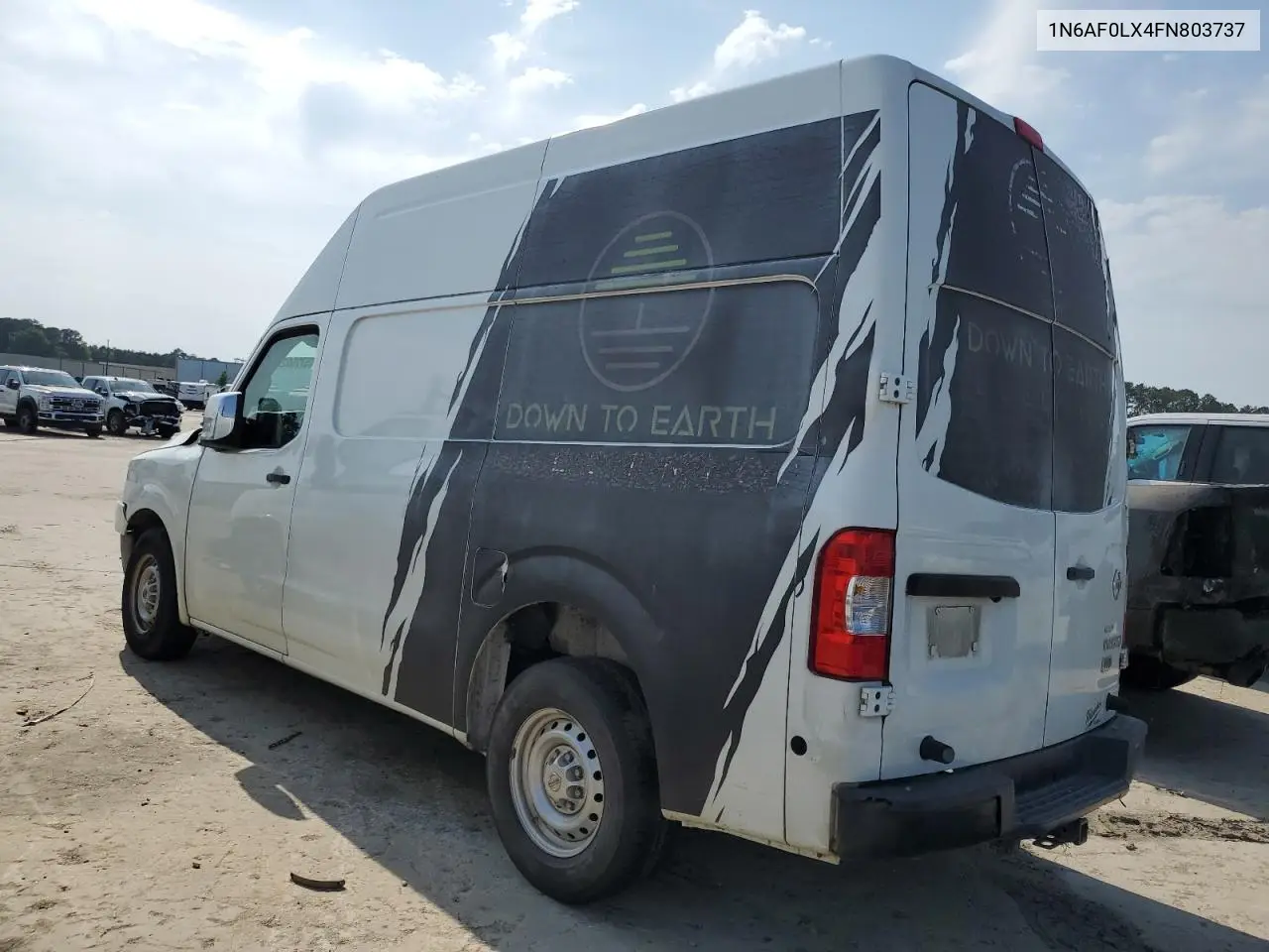 2015 Nissan Nv 2500 VIN: 1N6AF0LX4FN803737 Lot: 57260295