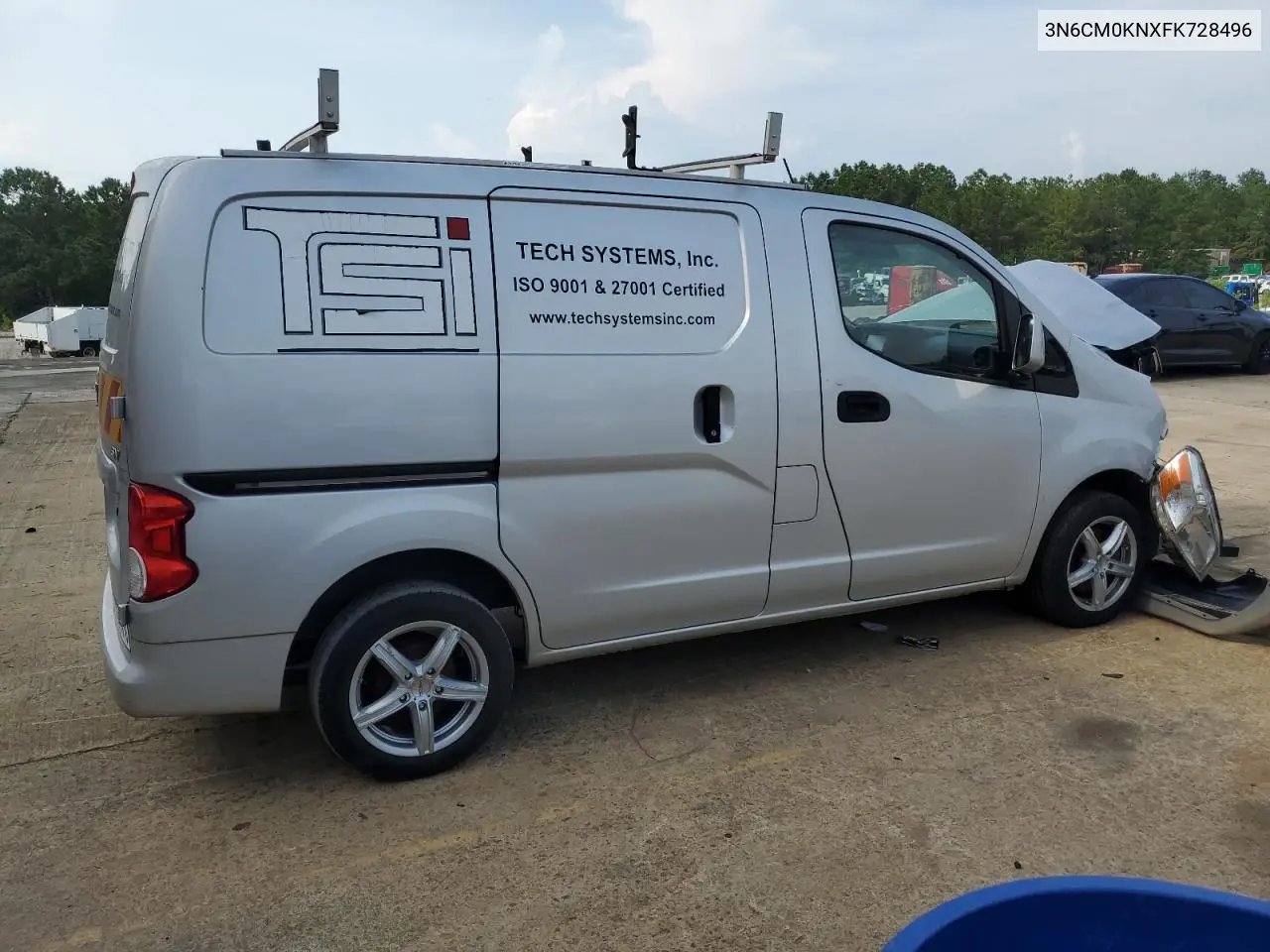 2015 Nissan Nv200 2.5S VIN: 3N6CM0KNXFK728496 Lot: 61986145