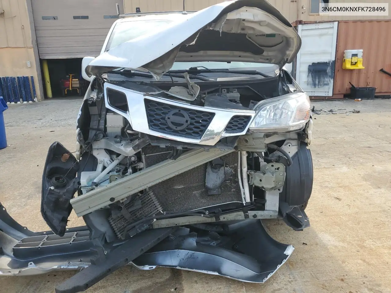 2015 Nissan Nv200 2.5S VIN: 3N6CM0KNXFK728496 Lot: 61986145
