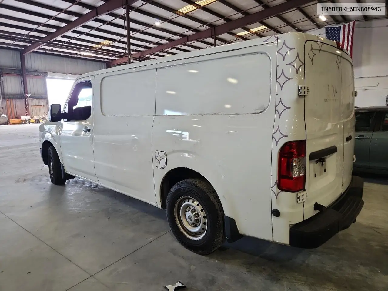 2015 Nissan Nv 1500 VIN: 1N6BF0KL6FN808943 Lot: 62673725