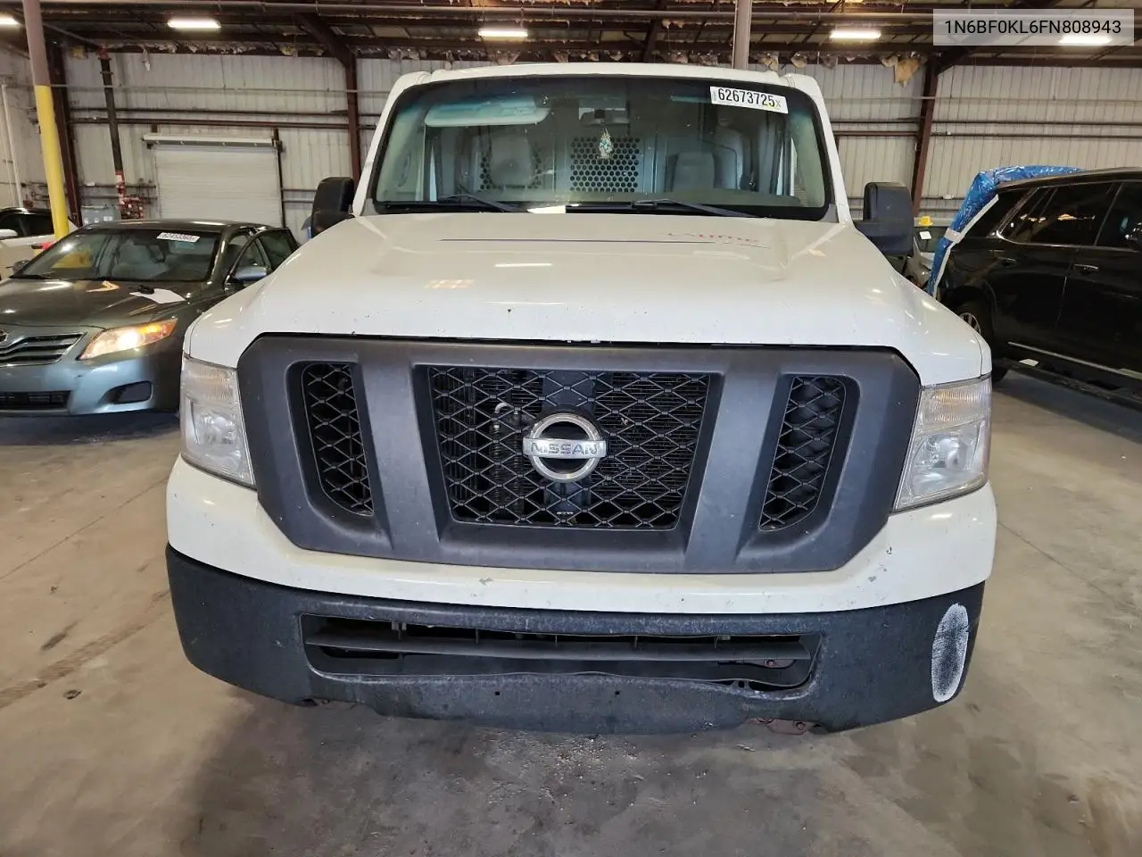 2015 Nissan Nv 1500 VIN: 1N6BF0KL6FN808943 Lot: 62673725