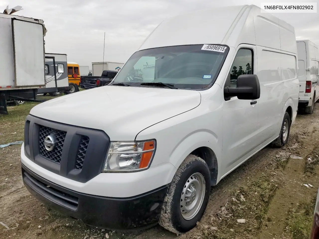 2015 Nissan Nv 2500 VIN: 1N6BF0LX4FN802902 Lot: 65096915