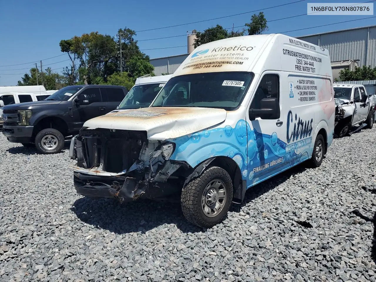 1n6bf0ly7gn807876 1N6BF0LY7GN807876 2016 Nissan Nv 2500 S