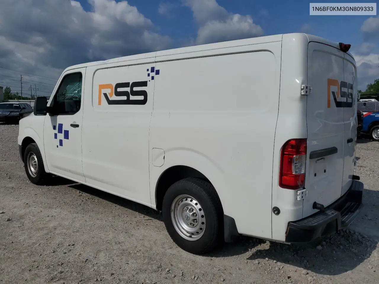 2016 Nissan Nv 1500 S VIN: 1N6BF0KM3GN809333 Lot: 55417845