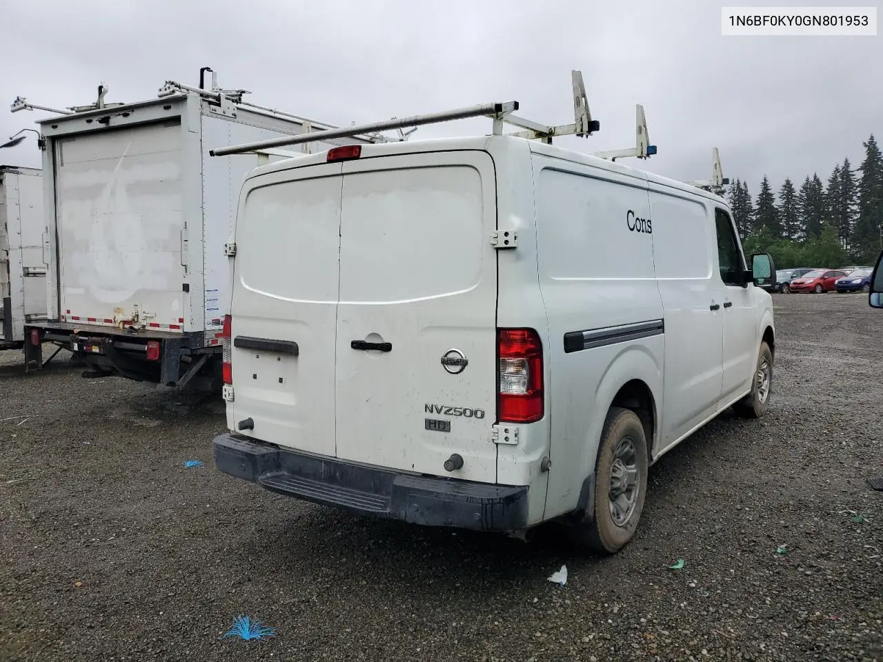 1n6bf0ky0gn801953 1N6BF0KY0GN801953 2016 Nissan Nv 1500 S