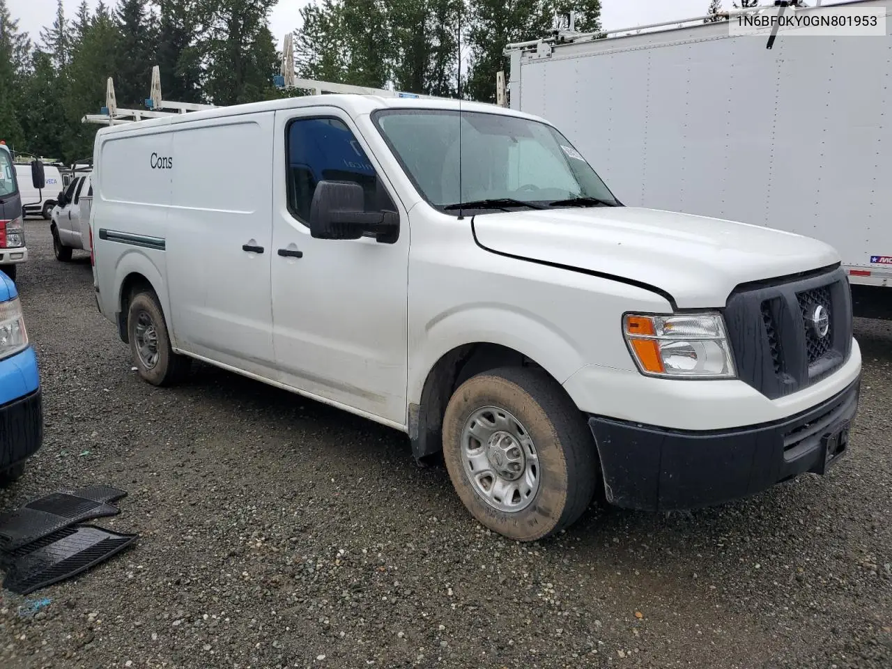 1n6bf0ky0gn801953 1N6BF0KY0GN801953 2016 Nissan Nv 1500 S