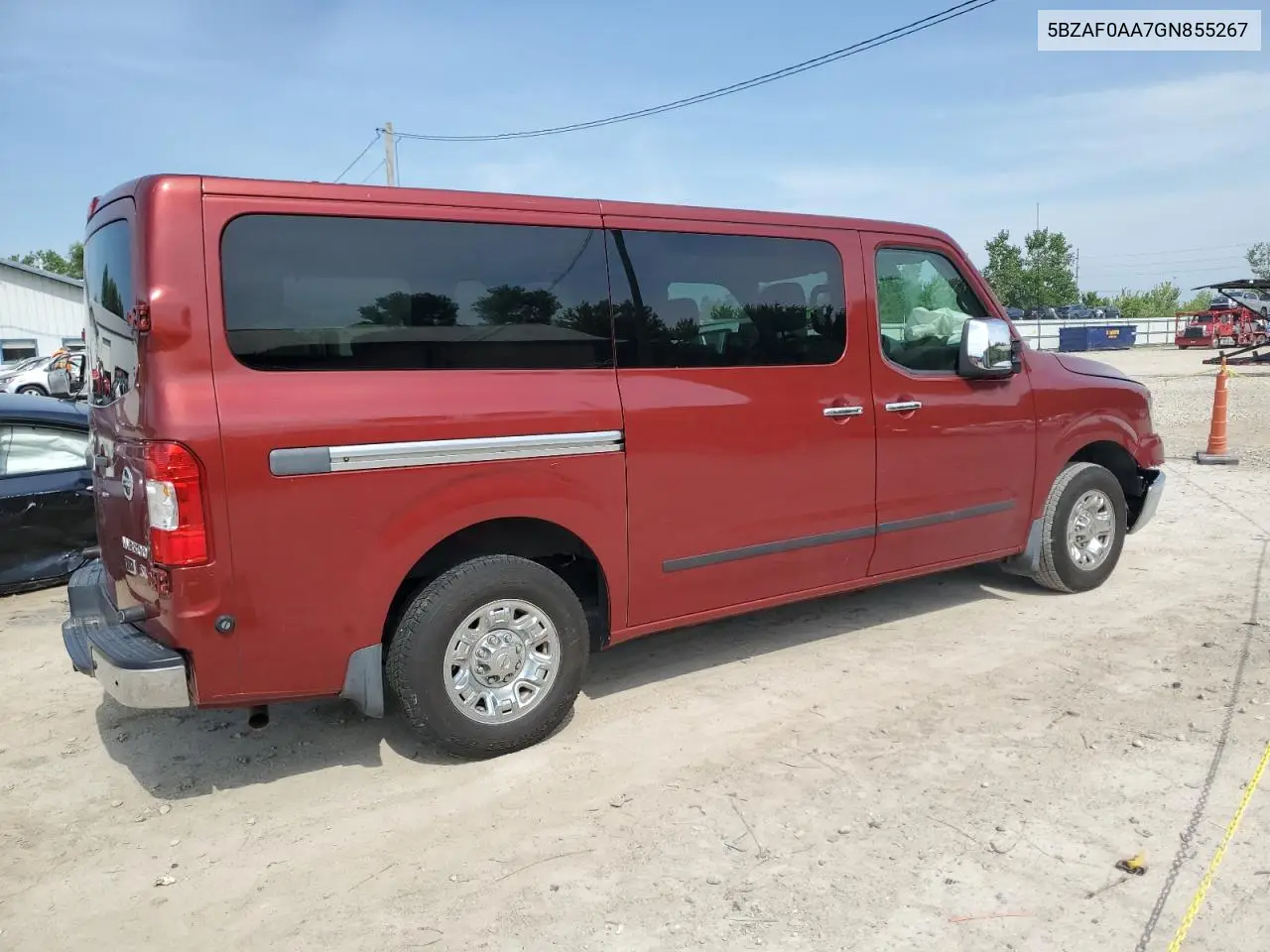 2016 Nissan Nv 3500 S VIN: 5BZAF0AA7GN855267 Lot: 61405105