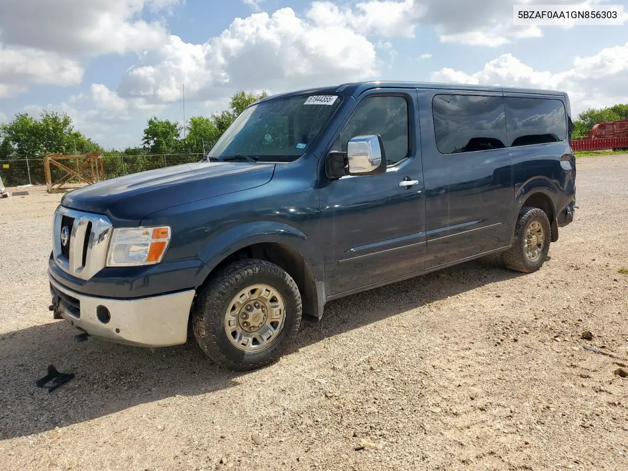 2016 Nissan Nv 3500 S VIN: 5BZAF0AA1GN856303 Lot: 61944355