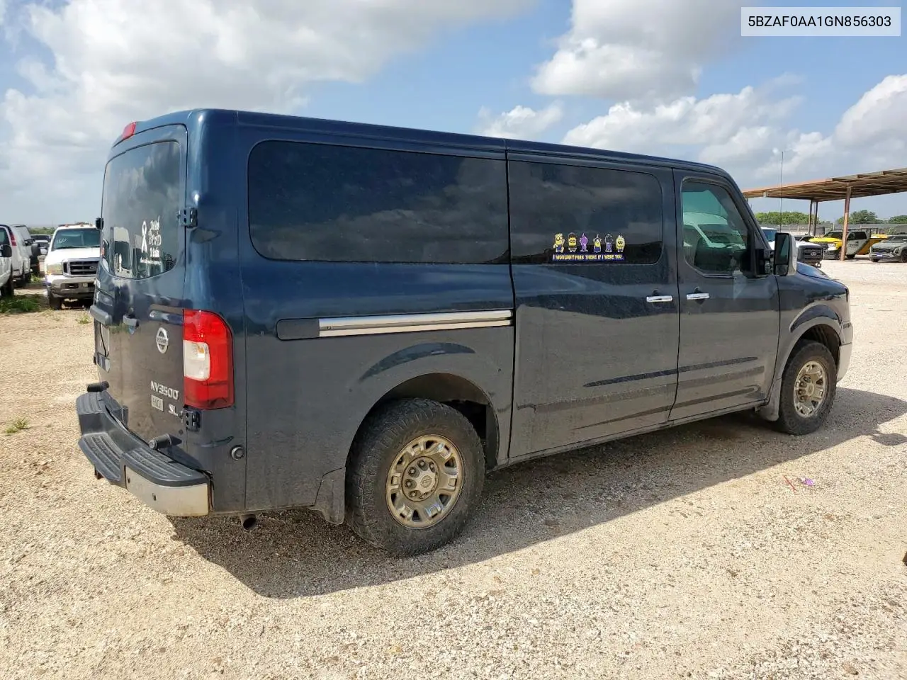 2016 Nissan Nv 3500 S VIN: 5BZAF0AA1GN856303 Lot: 61944355